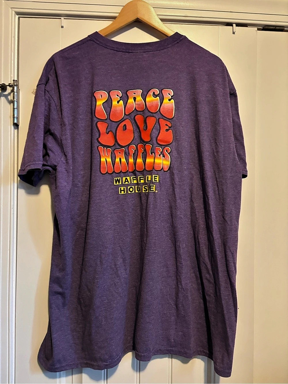 Waffle House Graphic Tee Purple XXL